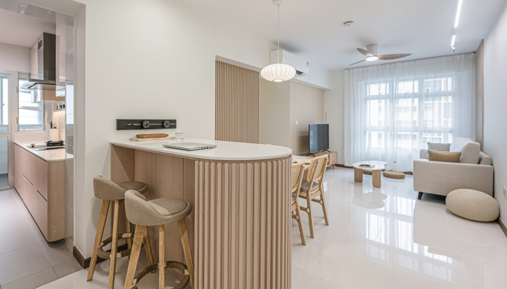 Yishun 3-bedroom HDB interior design